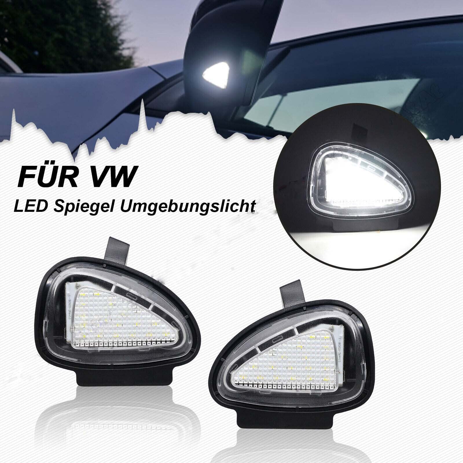 LED exterior mirror ambient lighting ambient light for VW for Golf 6 convertible touran