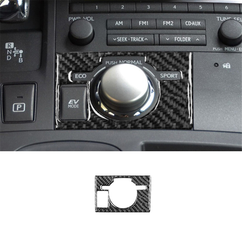 Carbon Fiber Drive Select Switch Cover Trim for Lexus CT200h 2011-2017