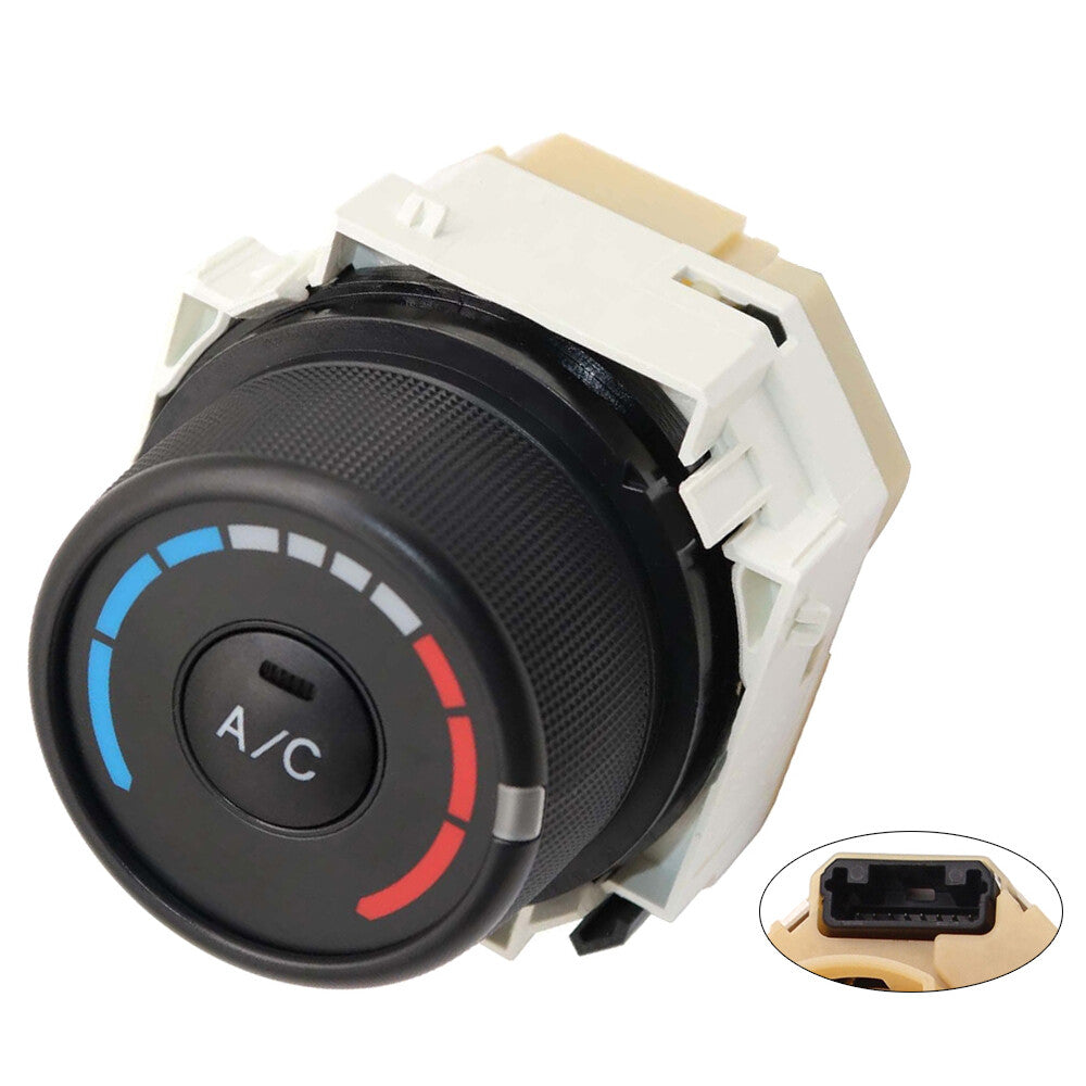 Central A/C TEMP Control Switch Assembly Black for Toyota for Corolla 2009-2013