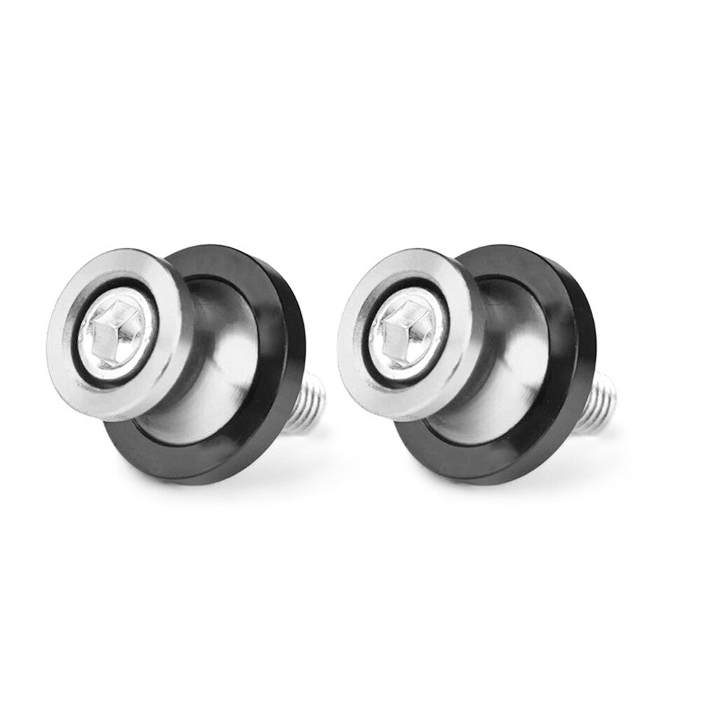 2¢ª Schwingenspulen Slider Stand Schraube 8MM f¨¹r for HONDA CBR 600 900 1000RR Silber