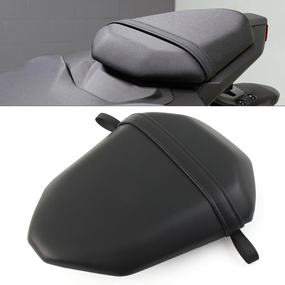 Rear Passenger for Seat Pillion Pad Fit for Yamaha FZ07 2014-2017 MT-07 2014-2017 Black