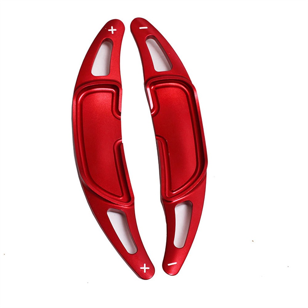 2PCS Car Red Steering Wheel Paddle Shifter for Mercedes AMG E63 E53 GLC63 GLE53