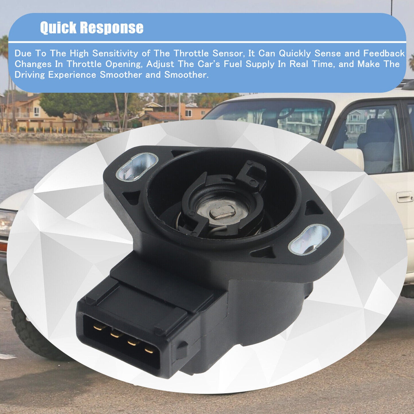 for Toyota Cressida 1989-92 Supra 3.0L 1989 for Camry 2.5L Throttle Position Sensor