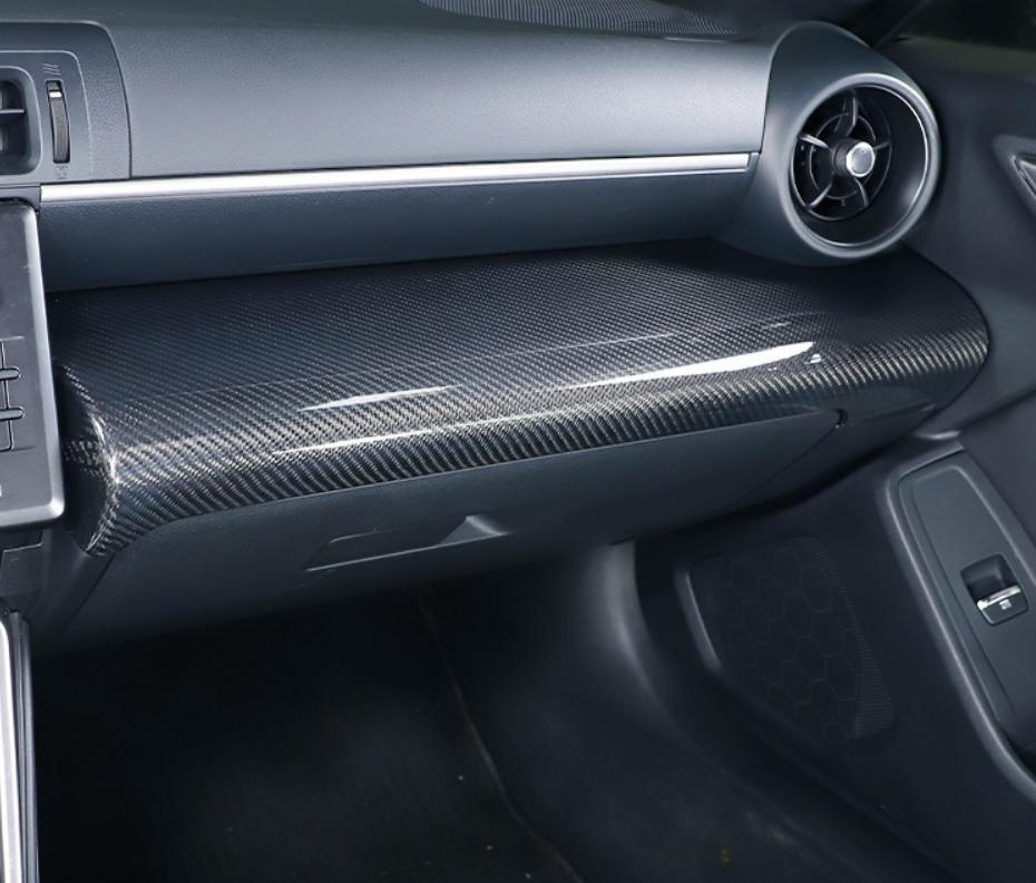 for Toyota 86/ for Subaru BRZ 2022+ Carbon Fiber for Co -pilot Control Panel Cover Trim