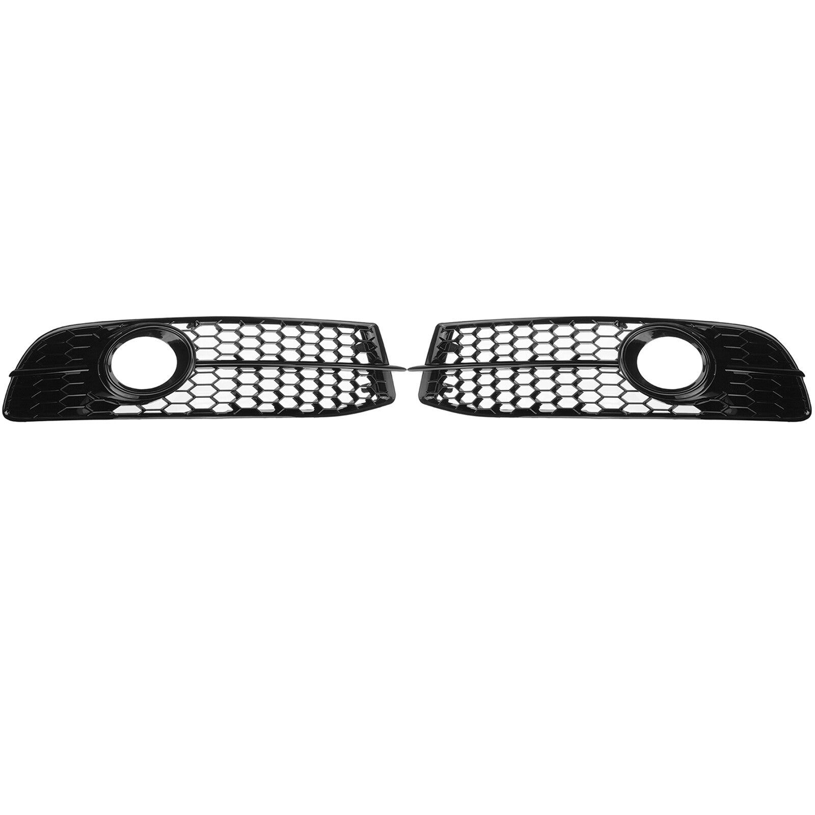 HONEYCOMB- Front bumper fog light grille cover for Audi A6 C6 S series 08-11
