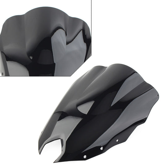 Windshield Windscreen Wind Screen Wind Shield for YAMAHA FZ-6R 2009-2015 Black