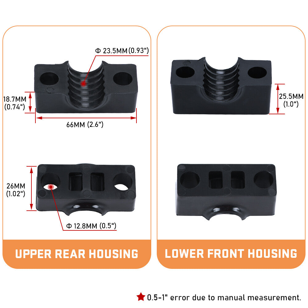 Upper  Lower Housings Kit For 2005-2014 Arctic Cat 0405-138 0405-139