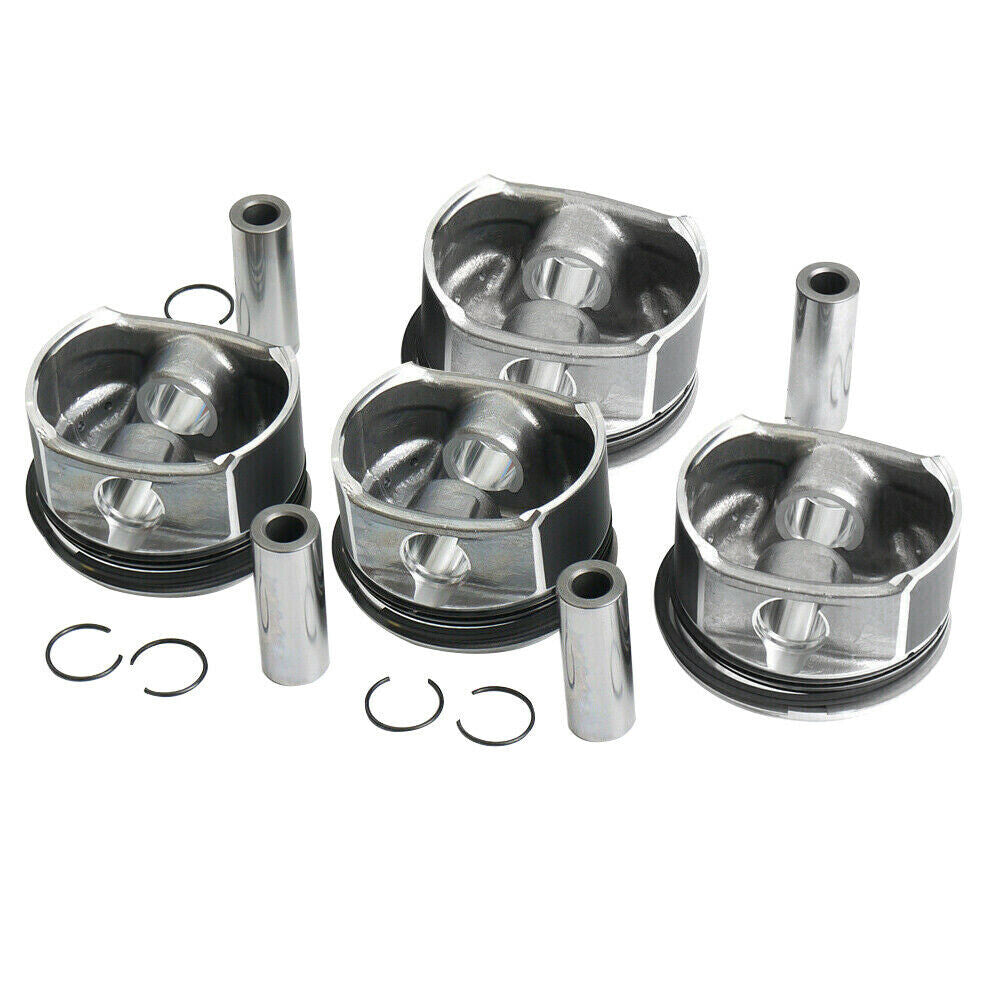 4Pcs Pistons  Rings Kit ¦µ82mm for Mercedes-Benz M271 W203 W204 A209 C200K