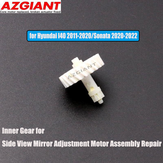 Side mirror adjustment motor gear repair applicable to 2011-2020 for Hyundai I40 / Sonata 2020-2022.
