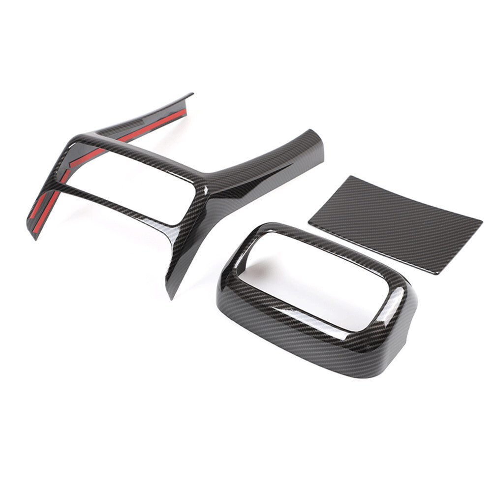 Carbon ABS Rear Air Vent Outlet Panel Cover for Mercedes-Benz GLE Class W167 20+