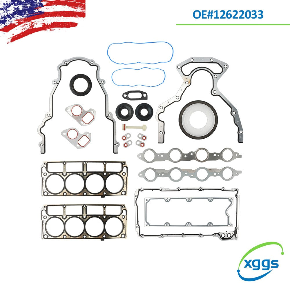 12573460 12622033 For LS1/LS6/LQ4/LQ 9/4.8/5.3 Gasket Set Kit T598129 12585673