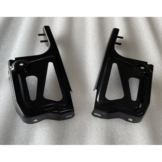 Front left and right bumper brackets 2X, replacement 53273040, suitable for 2016-23 for Toyota Tacoma.