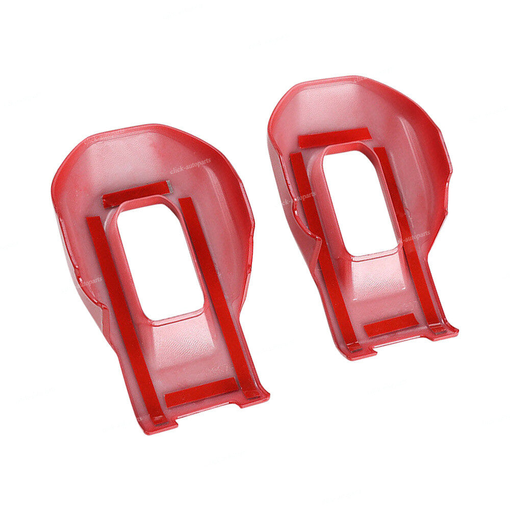 For 18-21 for Jeep for Wrangler Engine Hood Cover Side Lock Latch Buckle Cover Trim Red
