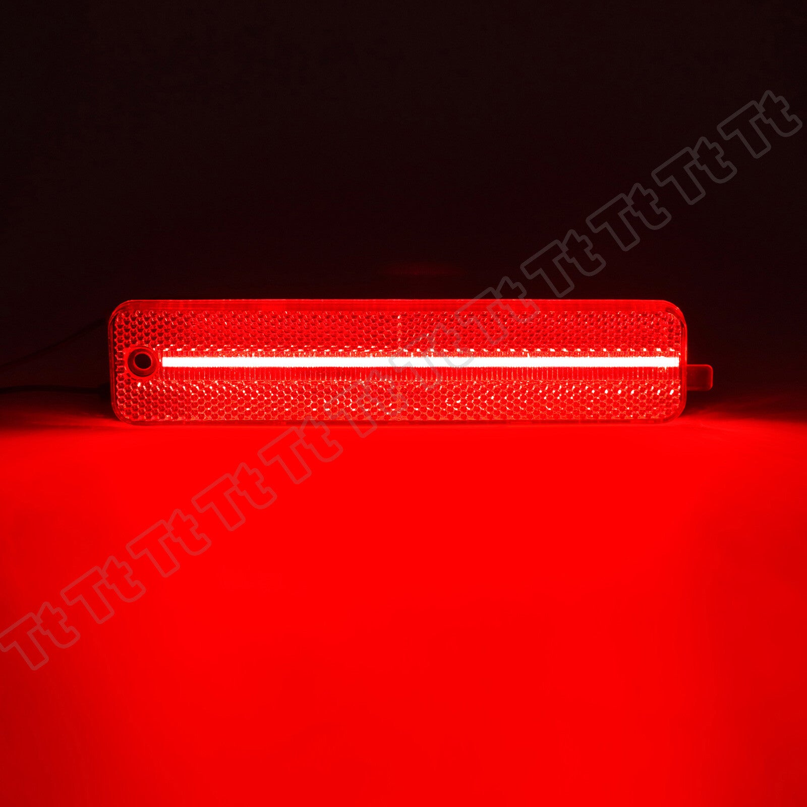 Suitable for 1993-02 for Pontiac Firebird Trans AM Red LED Rear Marker Lights - Clear