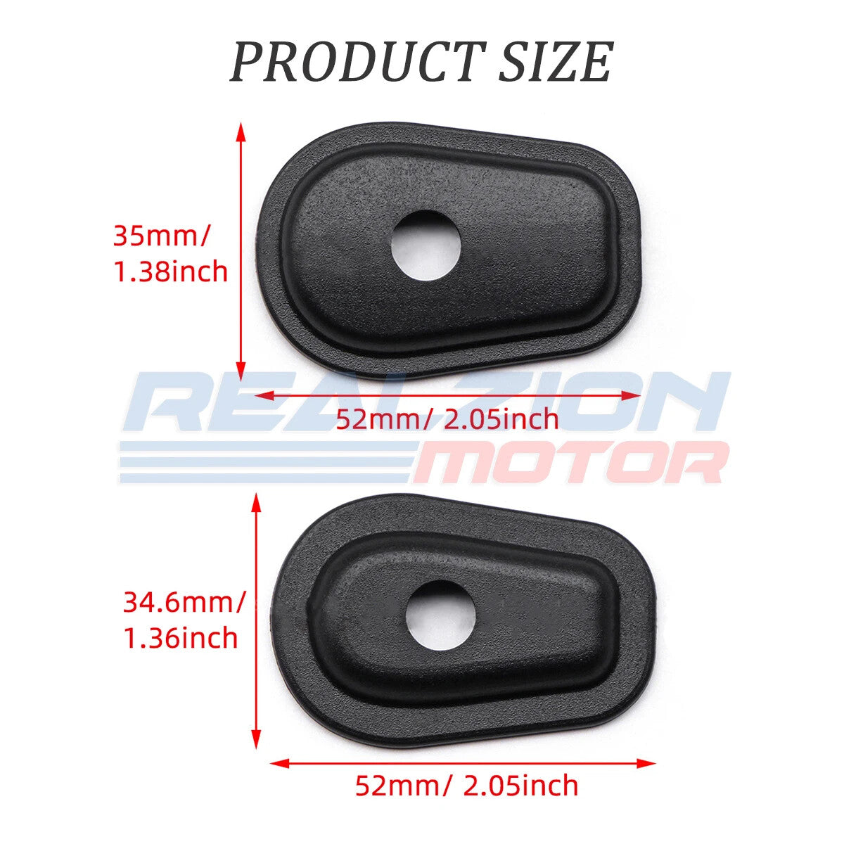 650/ Turn Signal Spacers Universal Kit for Kawasaki Z750/Z800/Z900/Z1000