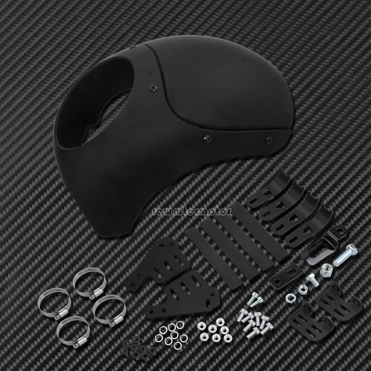 Matte Black Outlaw Fairing Windshield 35 39 41 49 mm Fit for Harley Sportster