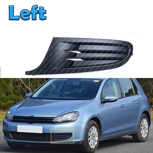 Left For 2009-2013 for VW for Golf 6 MK6 Front Fog Lamp Vent Grille Cover