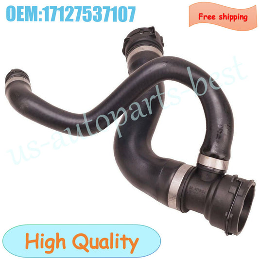 Engine Coolant Radiator Hose Pipe Upper 17127537107 for BMW E70 X5 07-10 l6 3.0L
