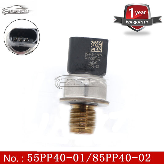 85PP40-02 and 55PP40-01 fuel rail pressure sensors are suitable for Ford Ranger Transit MK7 and MK8.