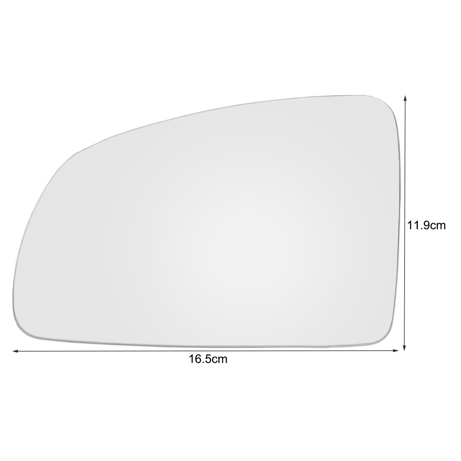 Left passenger's side mirror glass exterior mirror for Opel Meriva A MK1 2003-2010