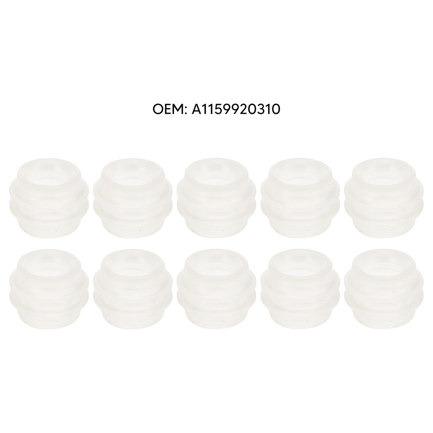 10pcs Gear Shift Rod Bushing A1159920310 Shifter Linkage Bushings Parts for Benz