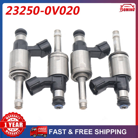 4PCS 23250-0V020 for Jaguar S-Type XJ8 XK8 Vanden Plas for Land Rover Fuel Injector