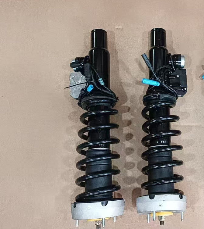 Four-piece front and rear shock absorber strut auxiliary device with damping for Chevrolet Camaro 2016