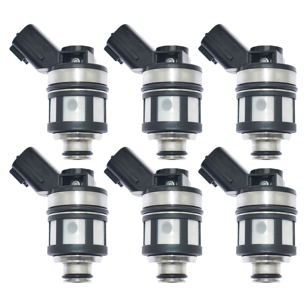 6pc Fuel Injector for Nissan Xterra Frontier Pathfinder for Infiniti QX4 16600-38Y10