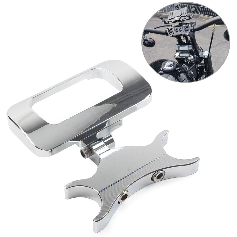 1-1/4 Handlebar Risers Gauge Mount Fit for HARLEY Softail Street Bob FXBB 2018-2020