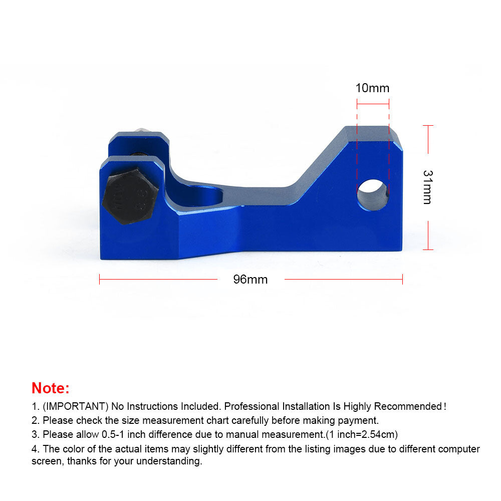 Adjustable ATV Front  Rear Lowering Kit for Yamaha YFM350 660R 700 Blue