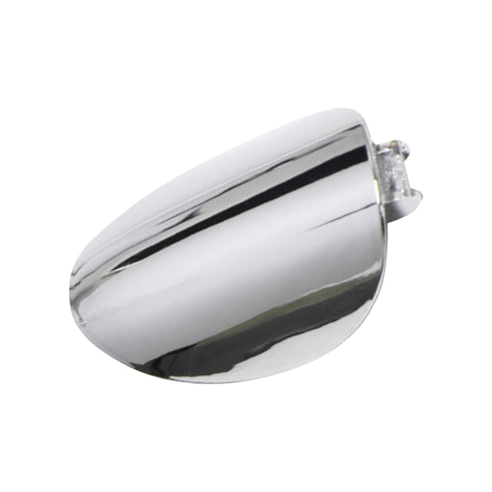 Chrome Outside Door Handle Lock Hole Cover Cap for Mini Cooper F55 F56 2013-2019