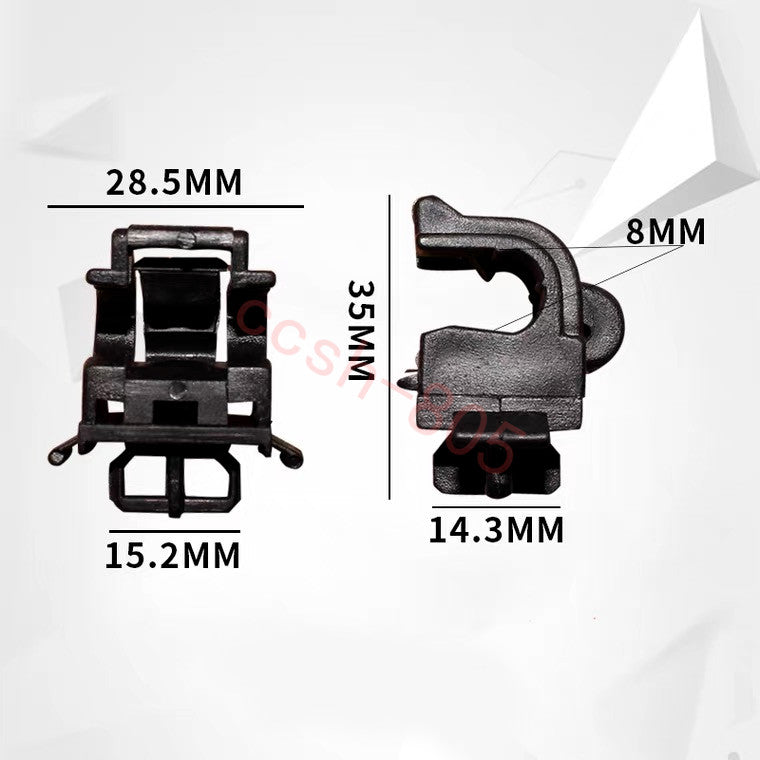 2 Pcs Car Hood Support Prop Rod Clips for Honda