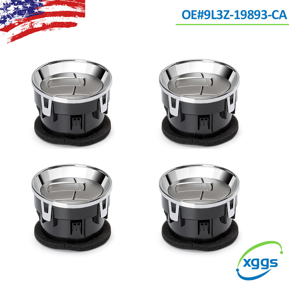 4PCS 9L3Z-19893-CA for Ford F150 2009-2014 Air Vent Louvre AC Heater Interior