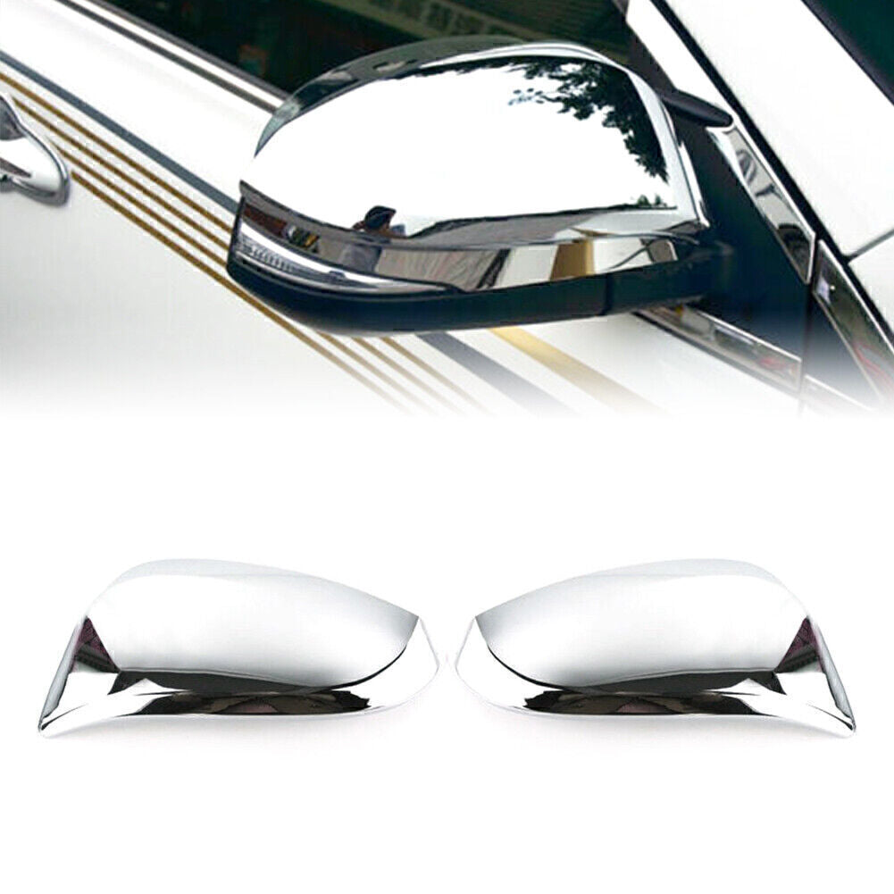 2pcs Door Mirror Overlay Rear View Cover Fit for Toyota Voxy Noah R80 2014-2018