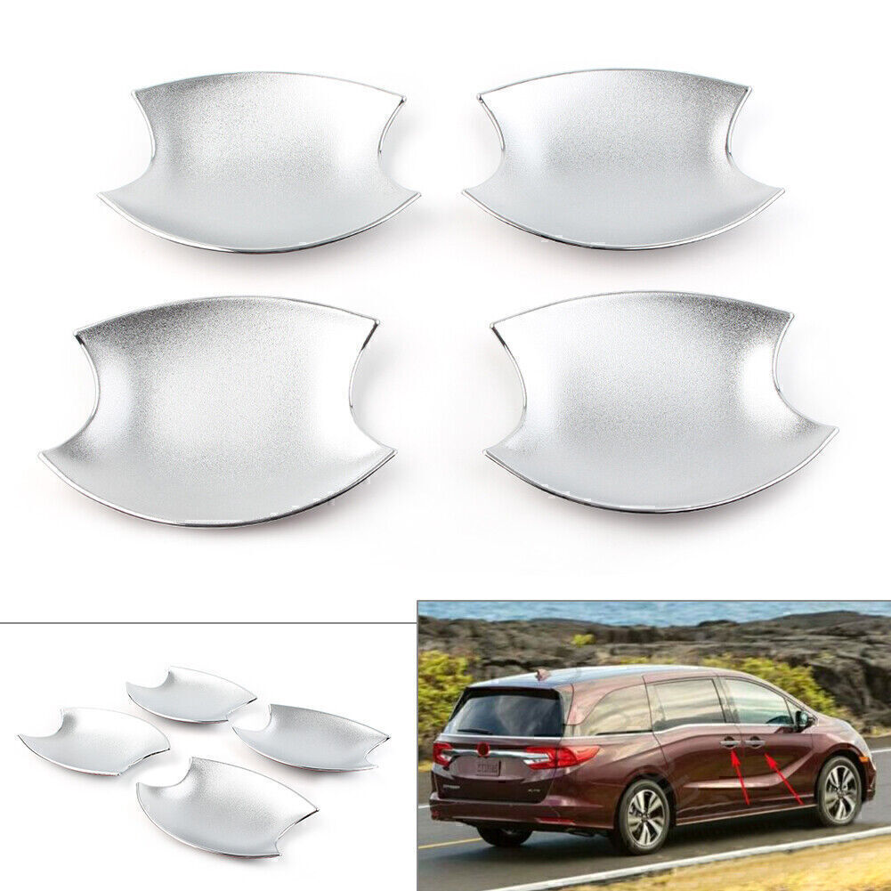 for Honda Odyssey 2018-2020 19 US Version 4x Chrome Door Handle Bowl Cover Trim