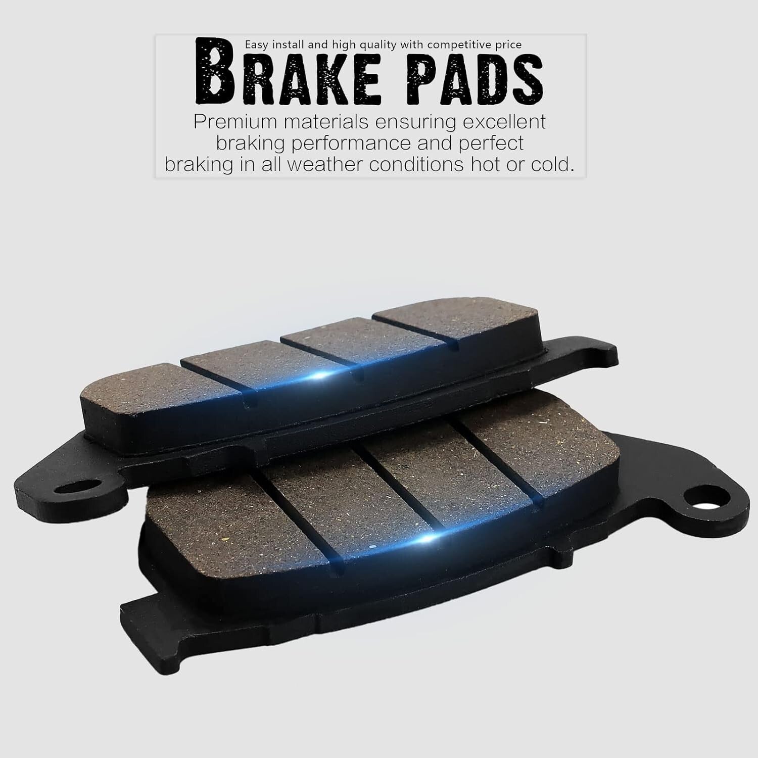 Brake Pads for Harley Davidson XL883R Sportster 2005-13/XL883R Roadster 2010-13