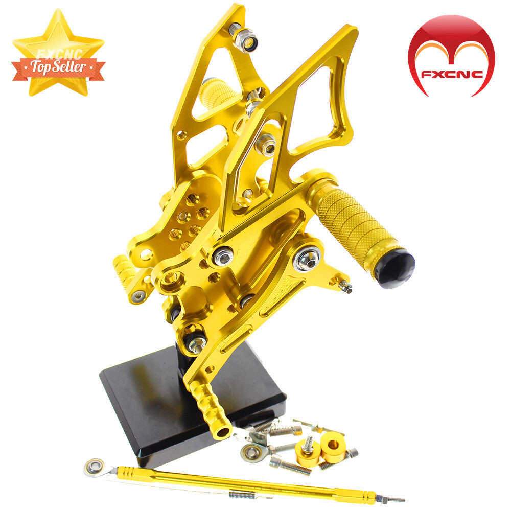The adjustable rear gear set of the CNC foot spike is suitable for Kawasaki NINJA300R EX300 (2013-2014).