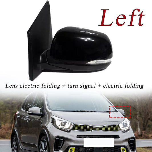 Left for Kia Picanto 2017 2018 Auto Rearview Mirror Assembly electric folding