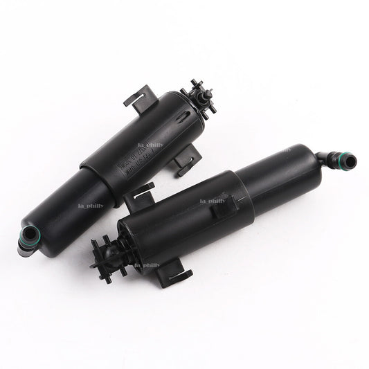 Pair L R Headlight Washer Nozzle Sprayer Cylinder Pump Right for BMW E70 for X5