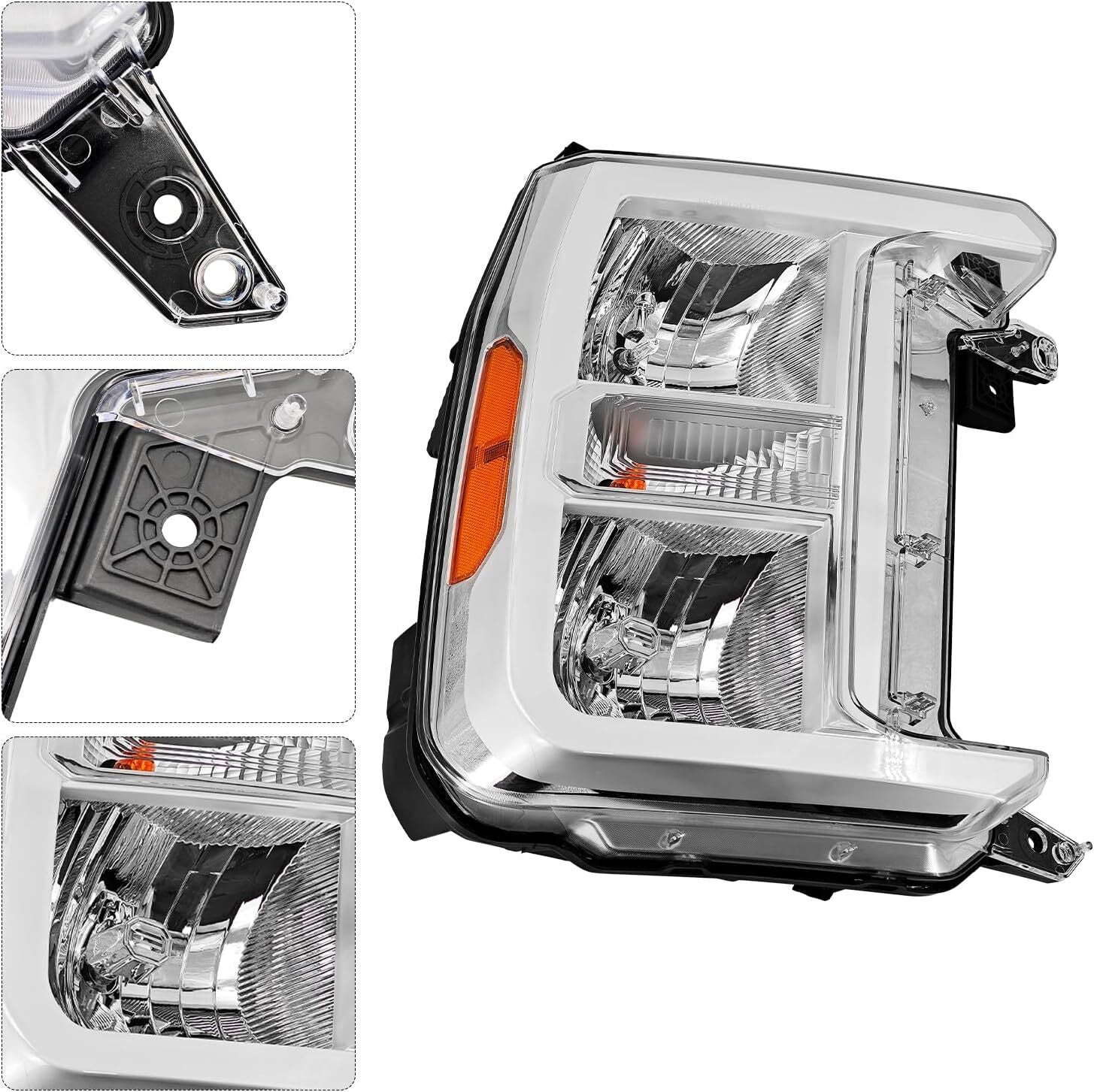 For 2023-2025 F250 F350 F450 F550 F600 HEADLAMP RIGHT PASSENGER SIDE PC3Z13008H