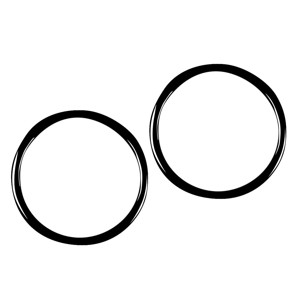 Demist Air Conditioner Vent Outlet Ring Trim for Audi TT 8N 2001-06 Piano Blk