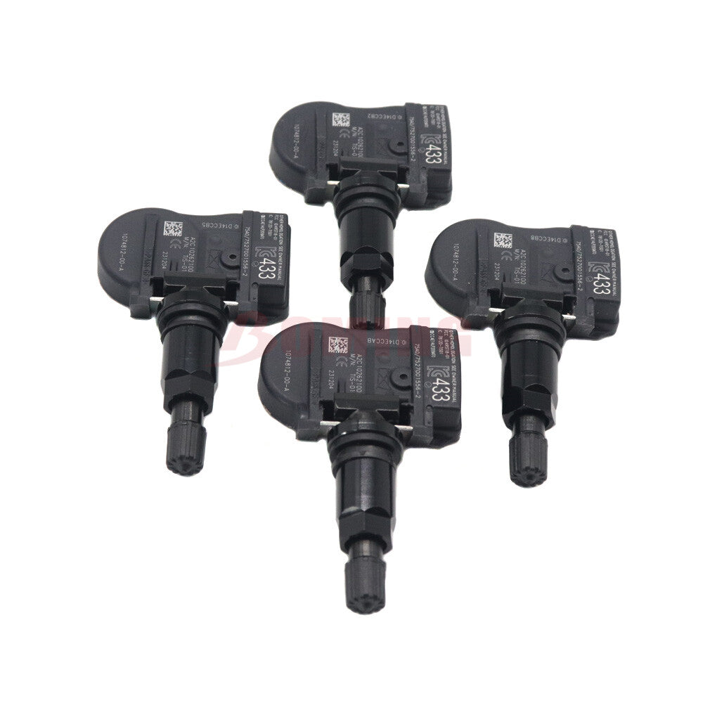TPMS Tire Pressure Sensor 433MHz 1074812-00-B for Tesla Model X S 3 1074812-00-A