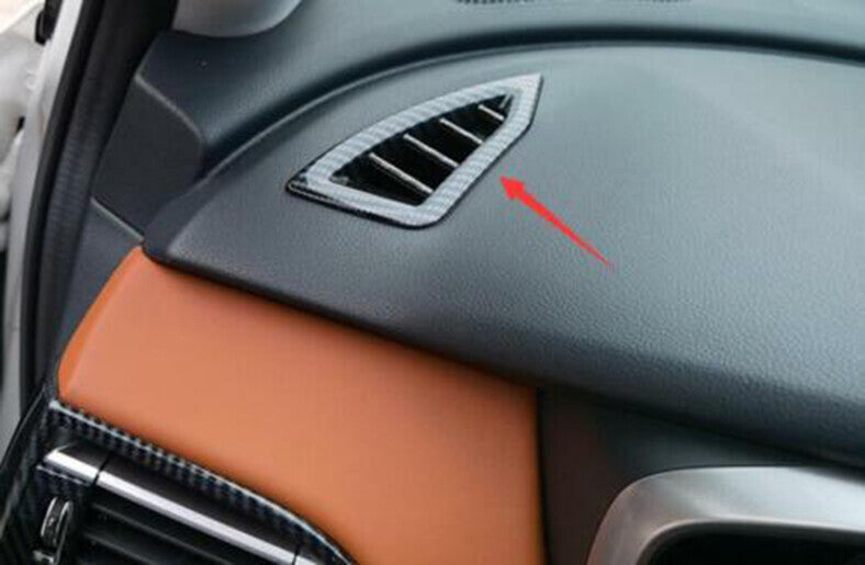 for Subaru Outback 2020-23 Carbon Fiber Inner Dashboard LR Air Outlet Vent Trim