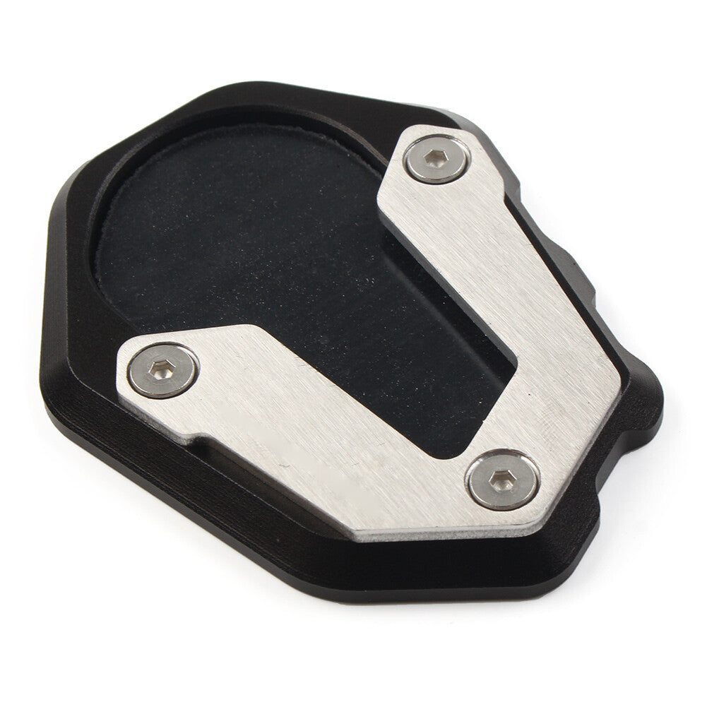for BMW F900R 2020-2024 Kickstand Side Stand Enlarger Foot Sopport Plate Black