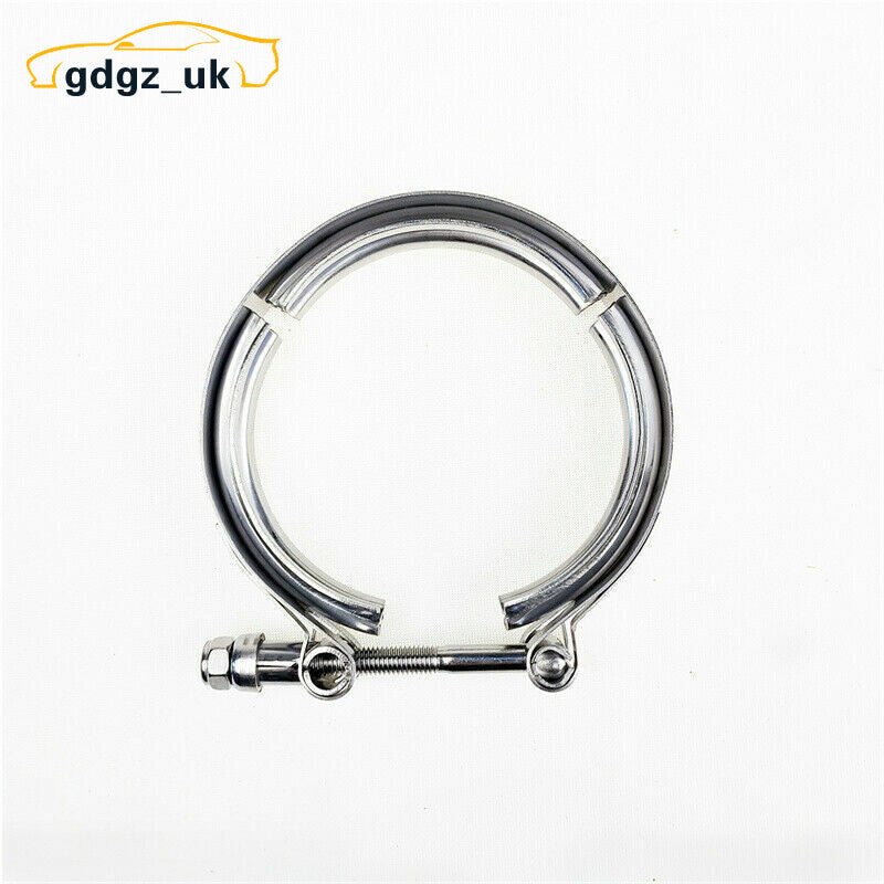 Turbo Exhaust Down Pipe Stainless V-Band V band Vband Quick Release Clamp 2.5''