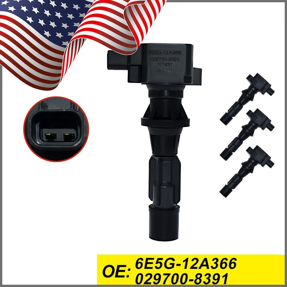 4pcs Ignition Coils for Mercury Milan for Ford Fusion L4 2.3L 6E5G-12A366 UF516