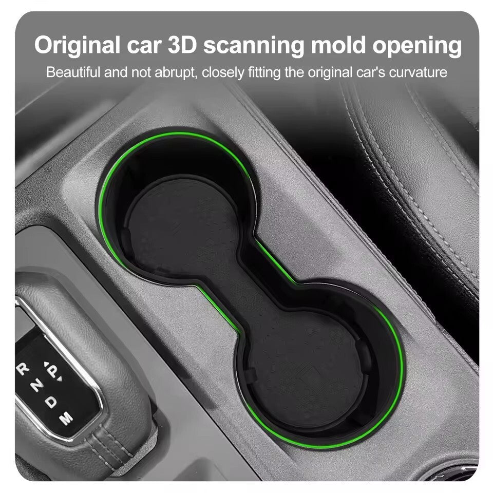 for Ford Ranger 2024 2025 Cup Holder Storage Box Central Armrest Cup Tray