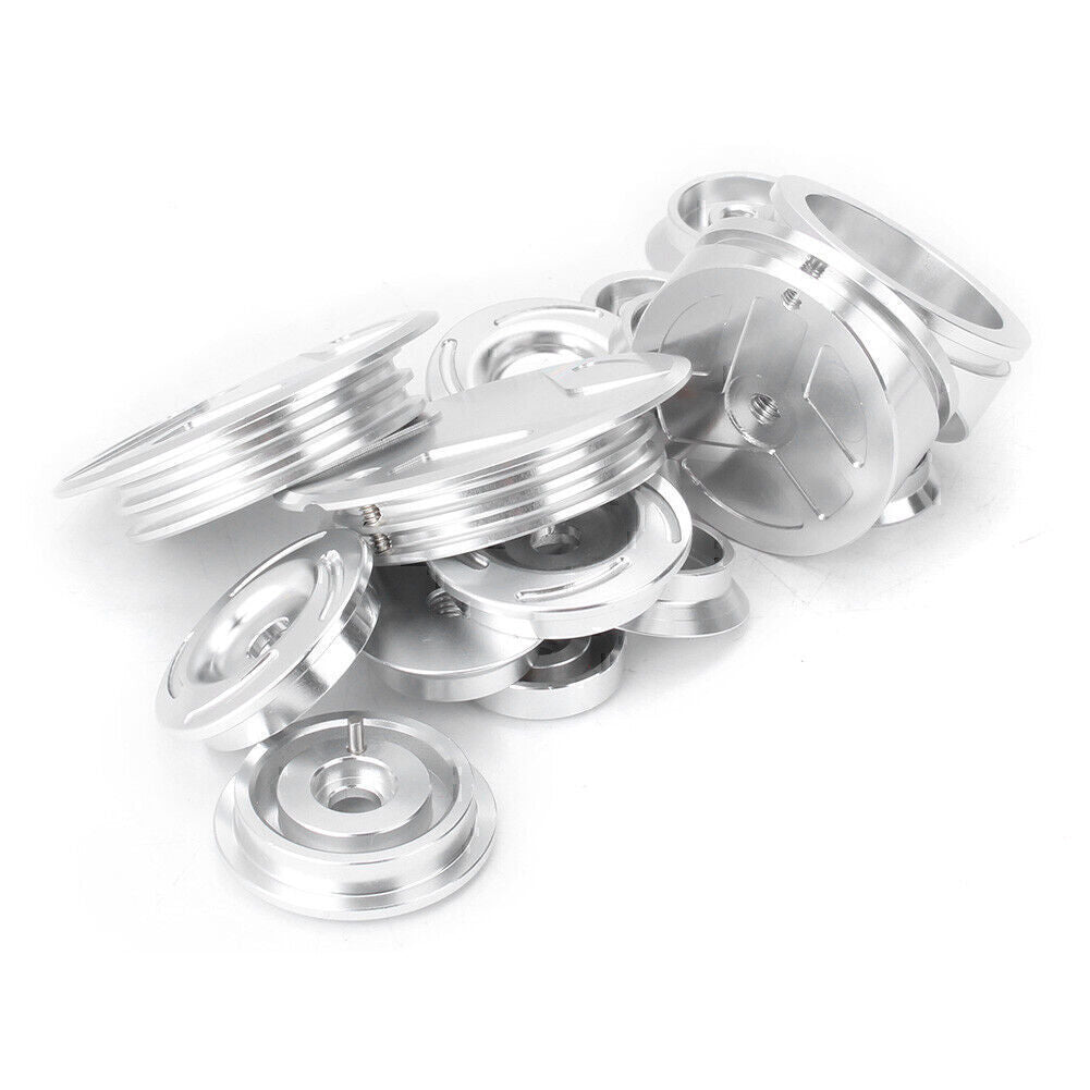 1 Set Aluminum Silver Frame Hole Cover Caps for BMW R 1200 GS ADV LC 2014-2015