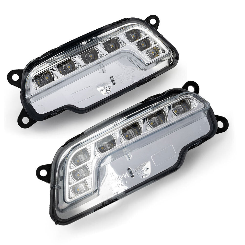 2x Front LED Daytime Running Fog Light Fit For 2010-2013 for Mercedes W212 E350 E550