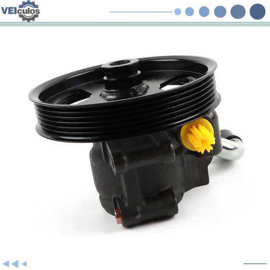 Power Steering Pump w/ Pulley for 1997-2005 for Ford F-150 1997-1999 for Ford F-250 Lobo